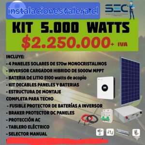 KIT 5.000 WATTS